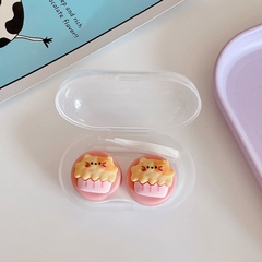 Khay đơn Hoạt Hình LUNA EYES kèm dụng cụ đeo lens