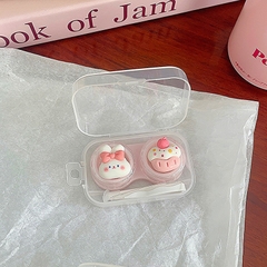 Khay đơn Hoạt Hình LUNA EYES kèm dụng cụ đeo lens