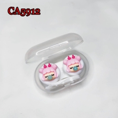 Khay đơn Hoạt Hình LUNA EYES kèm dụng cụ đeo lens