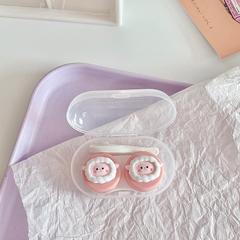 Khay đơn Hoạt Hình LUNA EYES kèm dụng cụ đeo lens