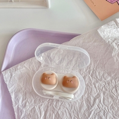 Khay đơn Hoạt Hình LUNA EYES kèm dụng cụ đeo lens