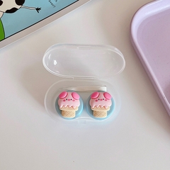 Khay đơn Hoạt Hình LUNA EYES kèm dụng cụ đeo lens