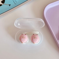 Khay đơn Hoạt Hình LUNA EYES kèm dụng cụ đeo lens