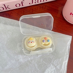 Khay đơn Hoạt Hình LUNA EYES kèm dụng cụ đeo lens