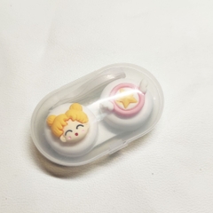 Khay đơn Hoạt Hình LUNA EYES kèm dụng cụ đeo lens