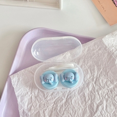 Khay đơn Hoạt Hình LUNA EYES kèm dụng cụ đeo lens