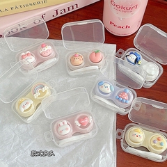 Khay đơn Hoạt Hình LUNA EYES kèm dụng cụ đeo lens