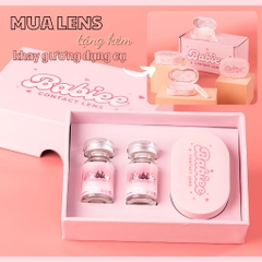 (Babiee) Lens Cosplay Màu Trắng Full Tròng Mắt