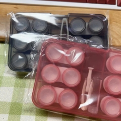 KHAY ĐỰNG 6 ĐÔI LENS + dụng cụ đeo