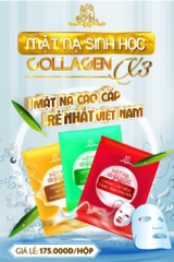 Nạ thạch cấp ẩm collagenx3