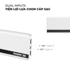 Sạc dự phòng Energizer 10,000mAh /3.7V - UE10054