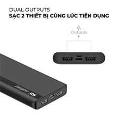 Sạc dự phòng Energizer 10,000mAh /3.7V - UE10054