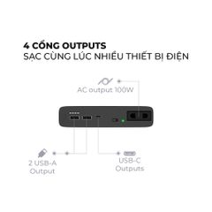 Sạc dự phòng Energizer 26,800mAh /3.7V - XP26800AC