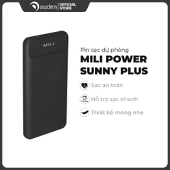 Sạc dự phòng MiLi Power Sunny Plus 10,000mAh/3.7V - HB-N10