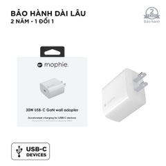 Sạc Mophie 30W USB-C GaN