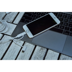 Cáp 3 trong 1 Micro-Lightning-Type C 1.2m C11UBX3CFWH4 - Trắng