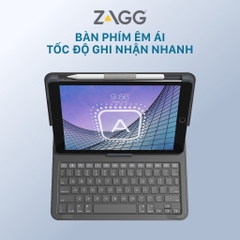 Ốp lưng kèm bàn phím iPad 10.2"/10.5" - ZAGG Messenger Folio 2