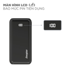 Sạc dự phòng Energizer 20,000mAh /3.7V - UE20011C