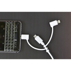 Cáp 3 trong 1 Micro-Lightning-Type C 1.2m C11UBX3CFWH4 - Trắng