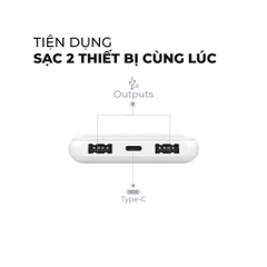 Sạc dự phòng Energizer 10,000mAh /3.7V - UE10052