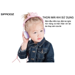 Tai nghe iFrogz Headphone-Little Rockerz Costume-With Buddy Jack and Coiled Cable