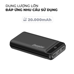 Sạc dự phòng Energizer 20,000mAh /3.7V - UE20009