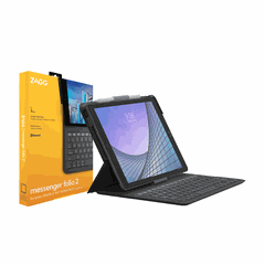 Ốp lưng kèm bàn phím iPad 10.2"/10.5" - ZAGG Messenger Folio 2