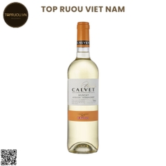 Rượu Vang Trắng Calvet Muscat Moelleux - Medium Sweet - Pháp - Muscat - 12.5% - 750ml