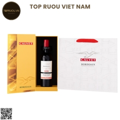 Hộp Qùa Tết  Calvet Bordeaux - Pháp - Merlot, Cabernet Sauvignon - 14.5% - 750ml