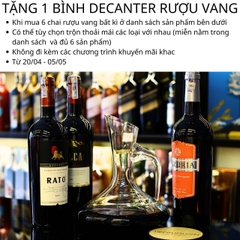 Bình Thở Rượu Vang Decanter 1200ml