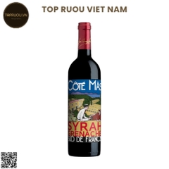 Rượu Vang Đỏ Côté Mas Rouge Du Midi - Pháp - Syrah - 13.5% - 750ml