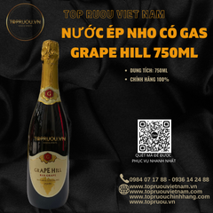Nước Ép Nho Có Gas Grape Hill - 750ml