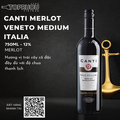 Vang Canti Merlot Veneto Medium Sweet 750ml - Italia - 11.5%