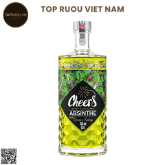 Absinthe Cheers Green Fairy 750ml - 53% - Việt Nam