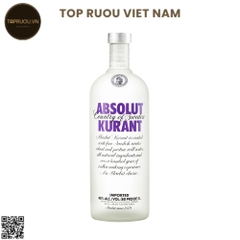 Vodka Absolut Kurant (Nho) - 1000ml - 40% - Thụy Điển