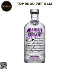 Vodka Absolut Kurant (Nho) - 700ml - 40% - Thụy Điển