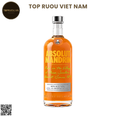 Vodka Absolut Mandrin (Cam) - 700ml - 40% - Thụy Điển