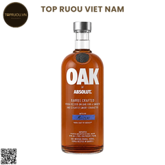 Vodka Absolut OAK - 700ml - 40% - Thụy Điển