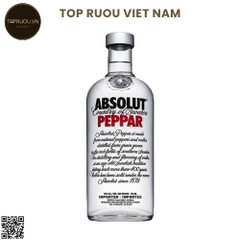 Vodka Absolut Peppar (Ớt) - 1000ml - 40% - Thụy Điển