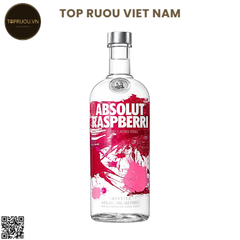 Vodka Absolut Raspberri (Mâm Xôi) - 1000ml - 38% - Thụy Điển