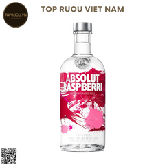 Vodka Absolut Raspberri (Mâm Xôi) - 700ml - 40%  - Thụy Điển