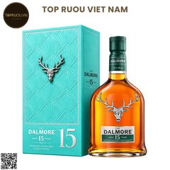 Hộp Quà Whisky The Dalmore 15 Single Malt F27 (Kèm Túi Hãng) - 700ml - 40% - Scotland