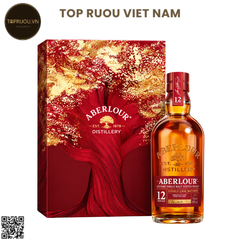 Hộp Quà Whisky Aberlour 12 Double Cask Matured Speyside Single Malt F27 - 700ml - 40% - Scotland