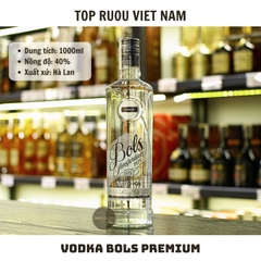 Vodka Bols Premium - 1000ml - 40% - Hà Lan