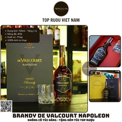 Brandy De Valcourt Napoleon XO   700ml - 40% - Pháp