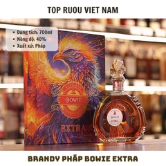 Brandy Bowie Extra (Kèm Túi Giấy Hãng) - 700ml - 40% - Pháp