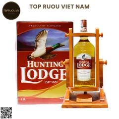 Kệ Gỗ Whisky Hunting Lodge - 4500ml - 40% - Scotland