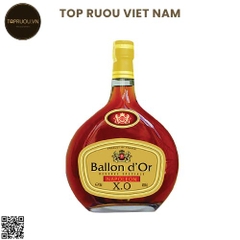 Brandy XO Ballon D'or - 700ml - 40% - Pháp (Không Hộp - Không Ly)