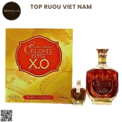 Brandy XO Celeste Extra (Kèm Túi Giấy Hãng) - 700ml - 40% - Pháp