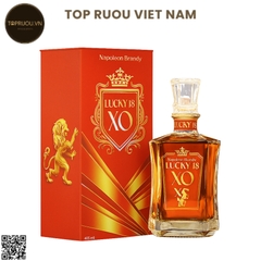 Brandy XO Vảy Vàng Lucky 18 Gold (Kèm Túi Giấy Hãng) - 700ml - 40% - Pháp
